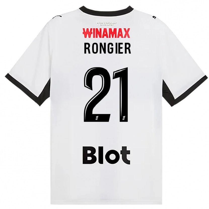 Danxen Damen Valentin Rongier #21 Schwarz Weiß Rot Auswärtstrikot Trikot 2026/27 T-Shirt Schweiz