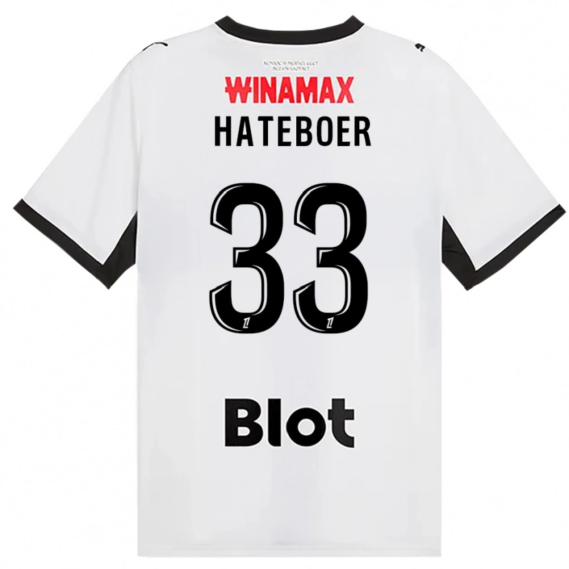 Danxen Damen Hans Hateboer #33 Schwarz Weiß Rot Auswärtstrikot Trikot 2026/27 T-Shirt Schweiz
