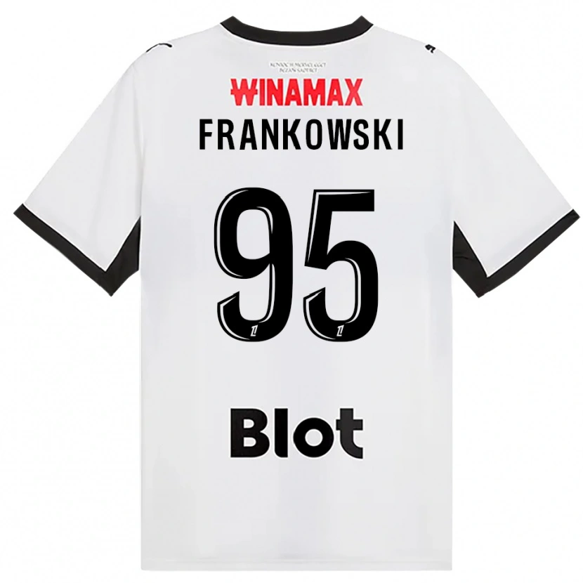 Danxen Damen Przemyslaw Frankowski #95 Schwarz Weiß Rot Auswärtstrikot Trikot 2026/27 T-Shirt Schweiz