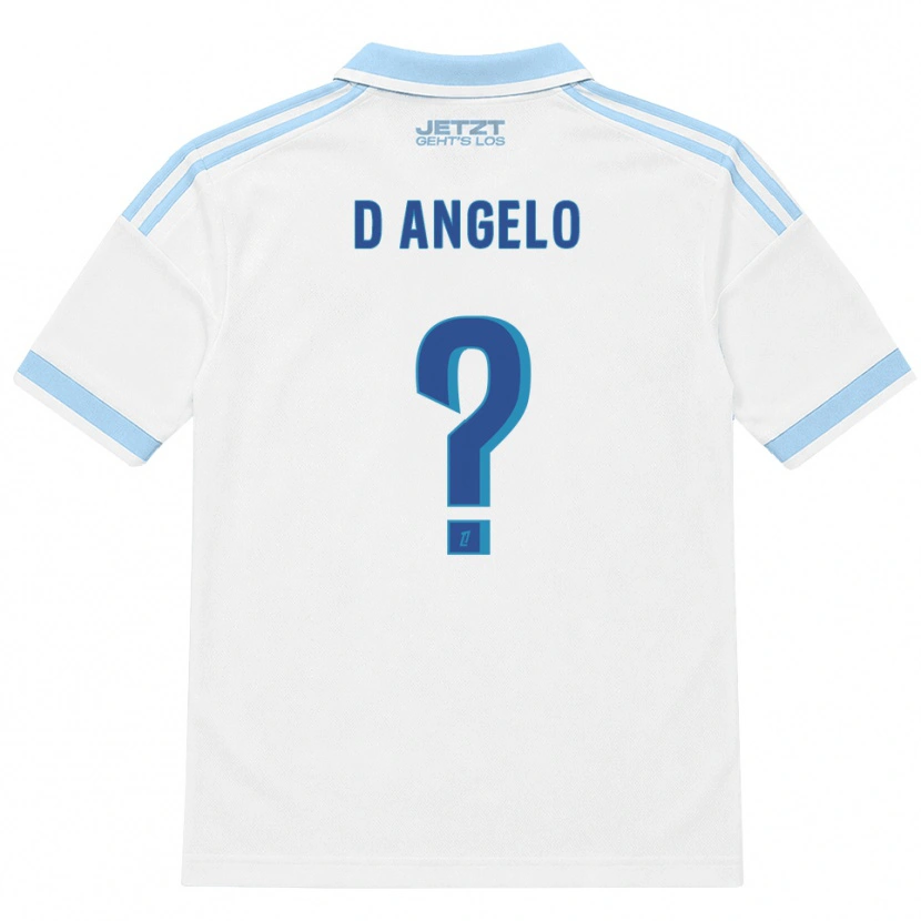 Danxen Damen Gianni D'angelo #0 Hellblau Weiß Rot Auswärtstrikot Trikot 2026/27 T-Shirt Schweiz
