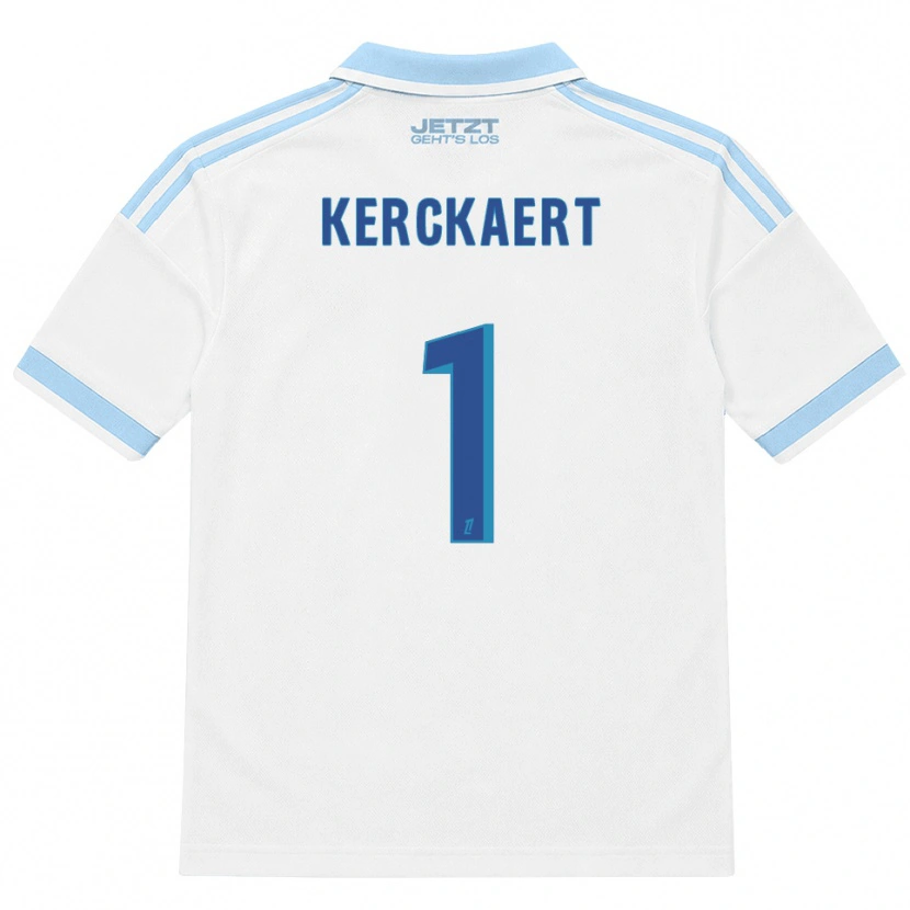 Danxen Damen Gabriel Kerckaert #1 Hellblau Weiß Rot Auswärtstrikot Trikot 2026/27 T-Shirt Schweiz