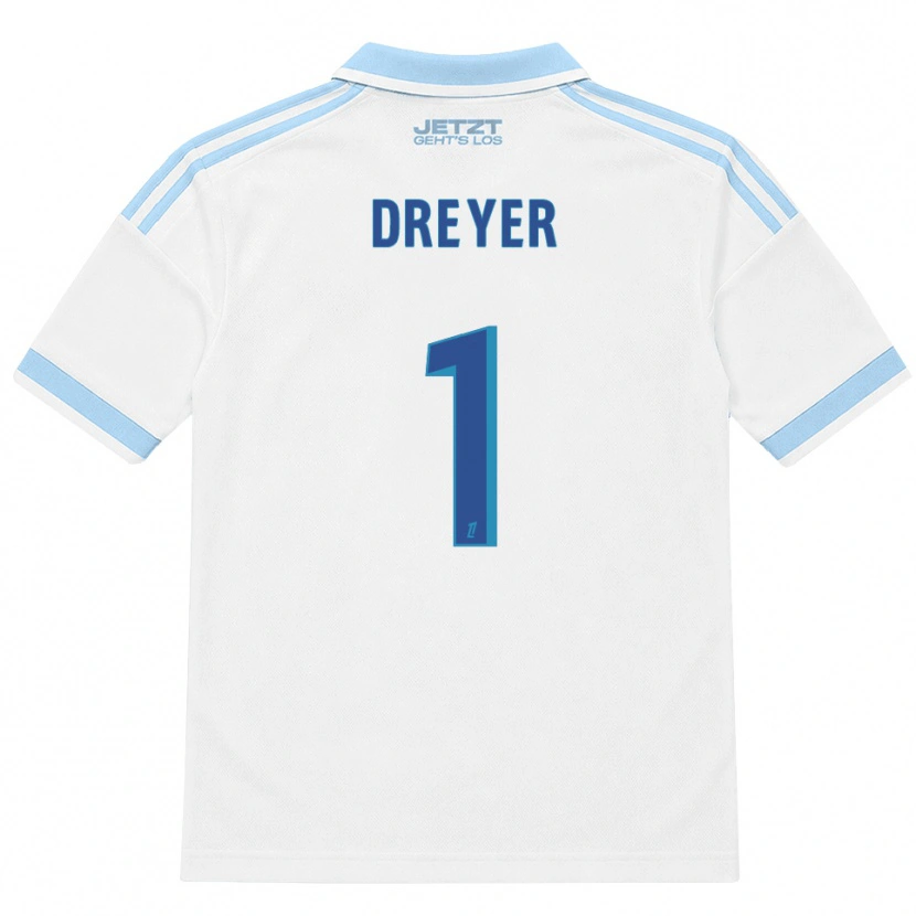 Danxen Damen Matthieu Dreyer #1 Hellblau Weiß Rot Auswärtstrikot Trikot 2026/27 T-Shirt Schweiz