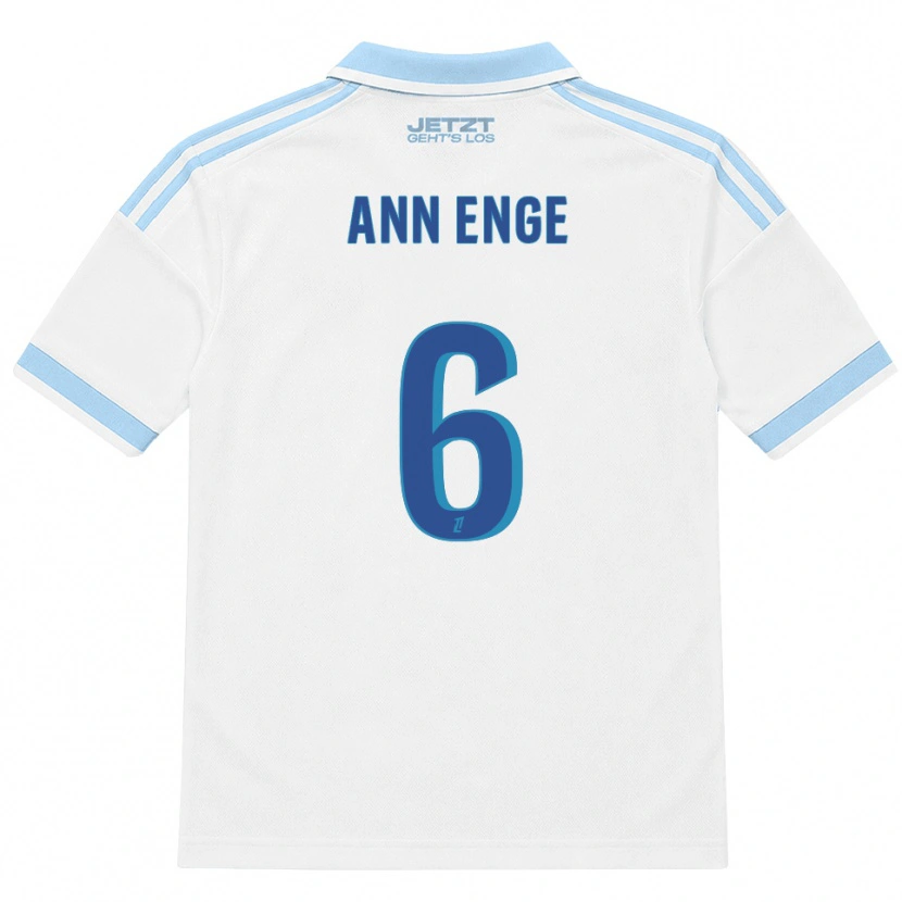 Danxen Damen Sierra Ann Enge #6 Hellblau Weiß Rot Auswärtstrikot Trikot 2026/27 T-Shirt Schweiz