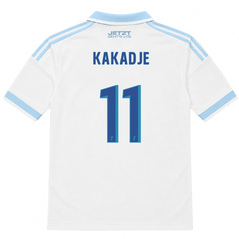 Danxen Damen Dan-Marcel Kakadje #11 Hellblau Weiß Rot Auswärtstrikot Trikot 2026/27 T-Shirt Schweiz