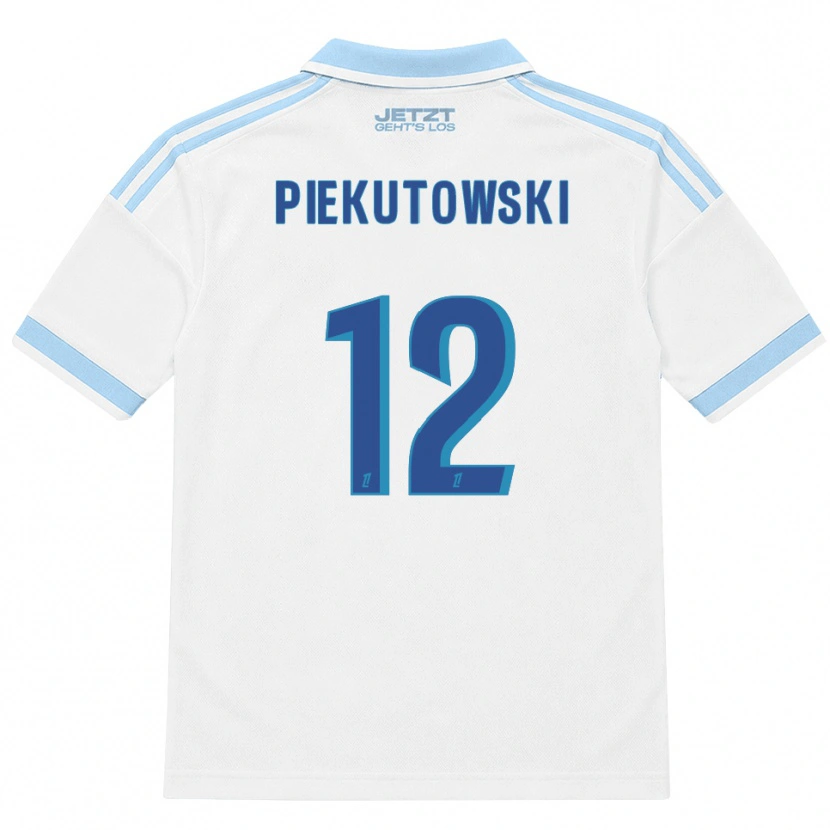 Danxen Damen Milosz Piekutowski #12 Hellblau Weiß Rot Auswärtstrikot Trikot 2026/27 T-Shirt Schweiz