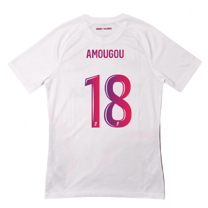 Danxen Damen Mathis Amougou #18 Weiß Pink Lila Auswärtstrikot Trikot 2026/27 T-Shirt Schweiz