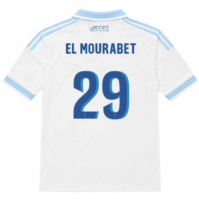 Danxen Damen Samir El Mourabet #29 Hellblau Weiß Rot Auswärtstrikot Trikot 2026/27 T-Shirt Schweiz