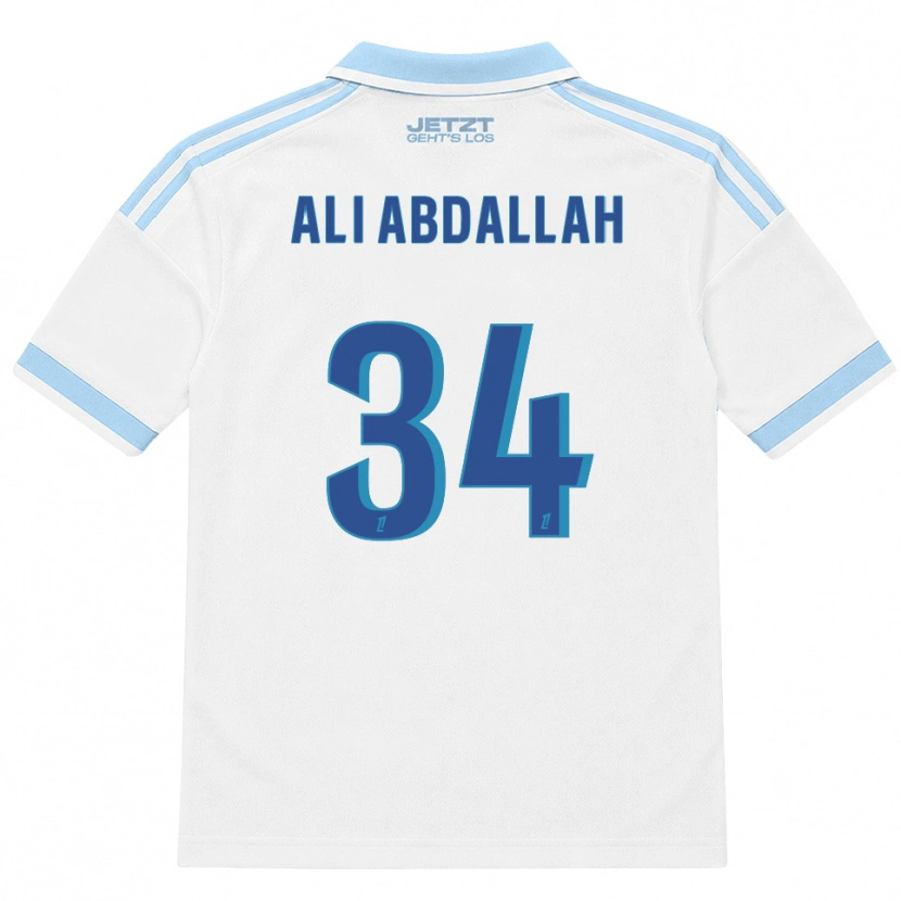 Danxen Damen Aboubacar Ali Abdallah #34 Hellblau Weiß Rot Auswärtstrikot Trikot 2026/27 T-Shirt Schweiz