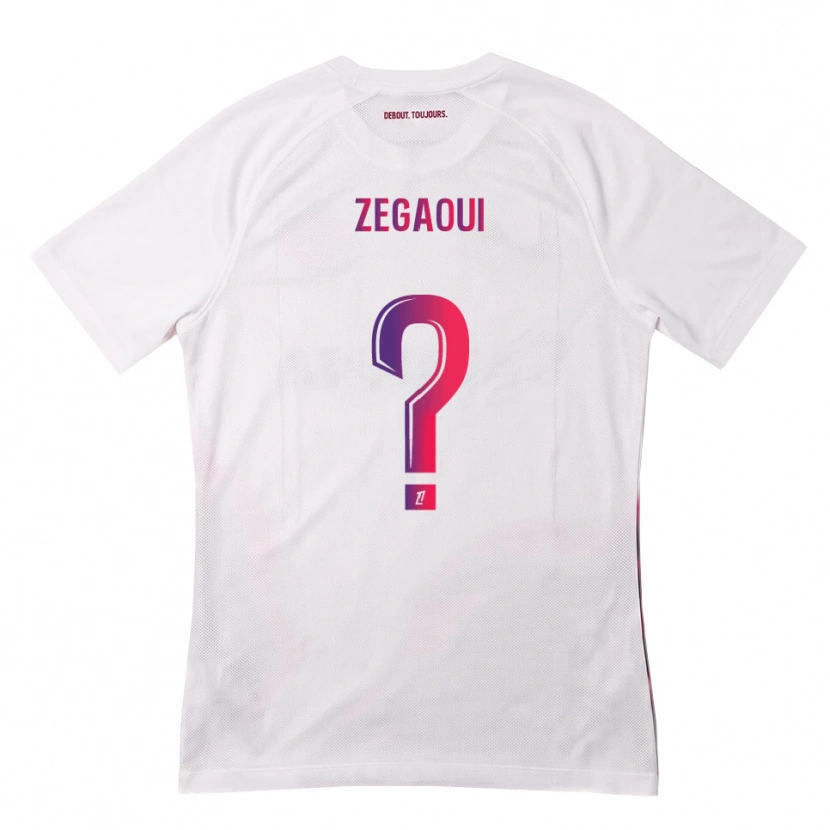 Danxen Damen Medine Zegaoui #0 Weiß Pink Lila Auswärtstrikot Trikot 2026/27 T-Shirt Schweiz