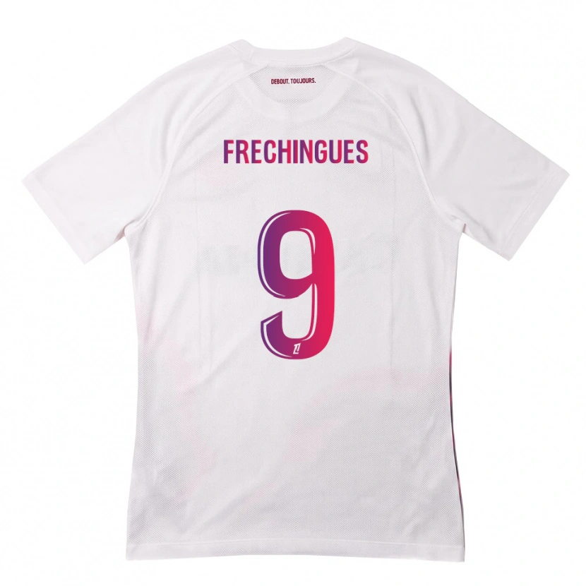 Danxen Damen Léo Frechingues #9 Weiß Pink Lila Auswärtstrikot Trikot 2026/27 T-Shirt Schweiz