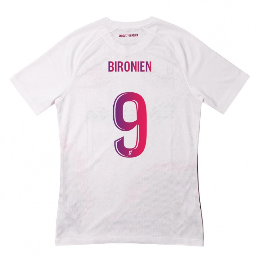 Danxen Damen Mymithye Bironien #9 Weiß Pink Lila Auswärtstrikot Trikot 2026/27 T-Shirt Schweiz
