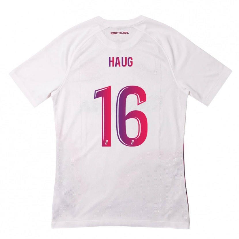 Danxen Damen Kjetil Haug #16 Weiß Pink Lila Auswärtstrikot Trikot 2026/27 T-Shirt Schweiz