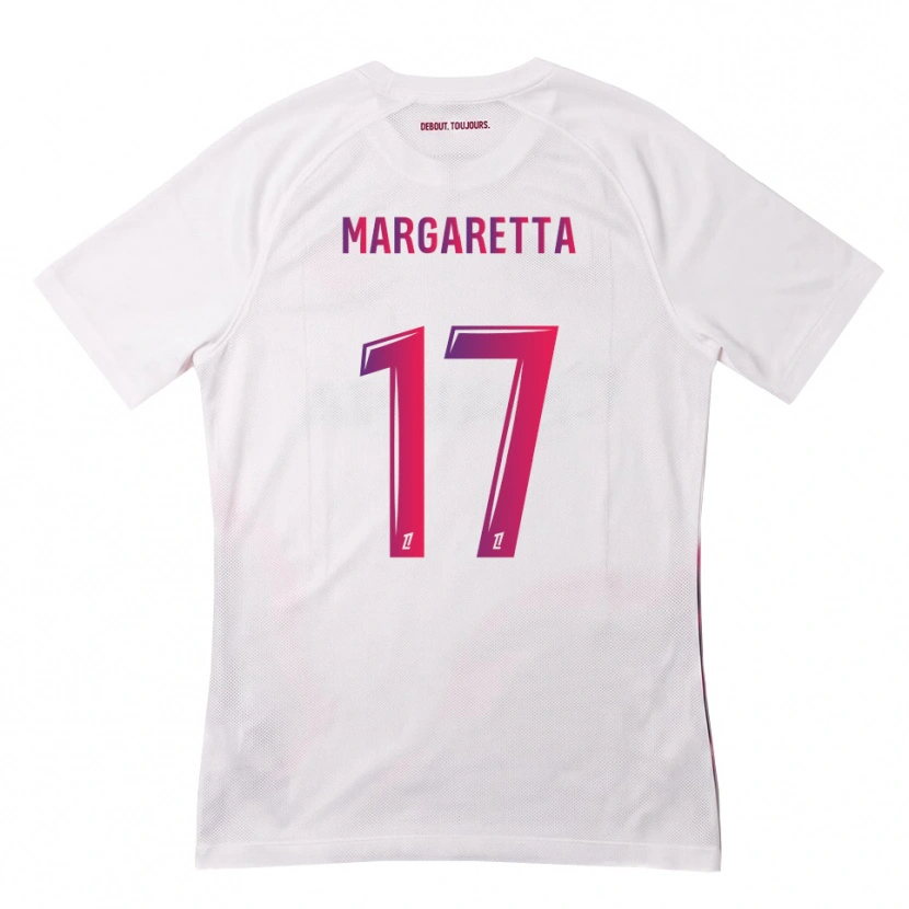 Danxen Damen Jessica Margaretta #17 Weiß Pink Lila Auswärtstrikot Trikot 2026/27 T-Shirt Schweiz