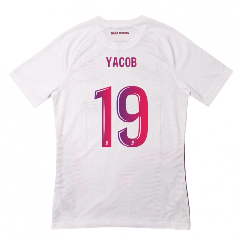 Danxen Damen Ilana Yacob #19 Weiß Pink Lila Auswärtstrikot Trikot 2026/27 T-Shirt Schweiz