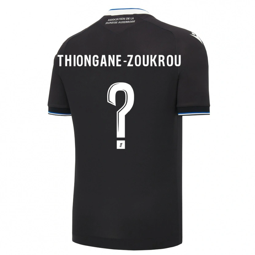 Danxen Damen Ackah-Tidiane Zoukrou #0 Schwarz Blau Weiß Auswärtstrikot Trikot 2026/27 T-Shirt Schweiz