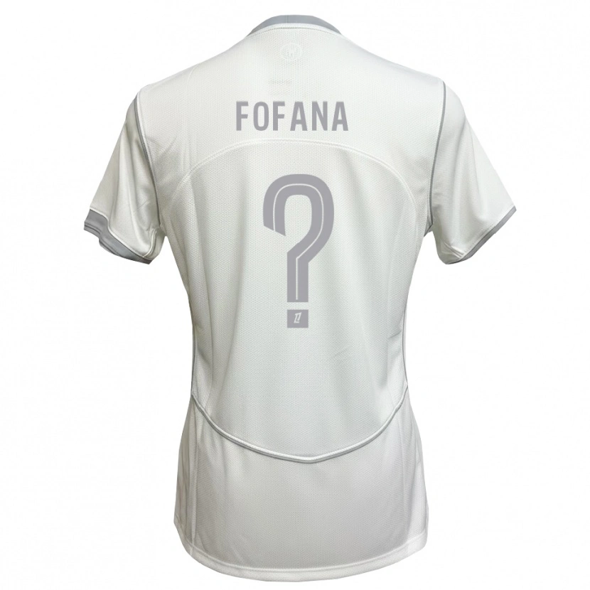 Danxen Damen N'faly Fofana #0 Weiß Grau Auswärtstrikot Trikot 2026/27 T-Shirt Schweiz