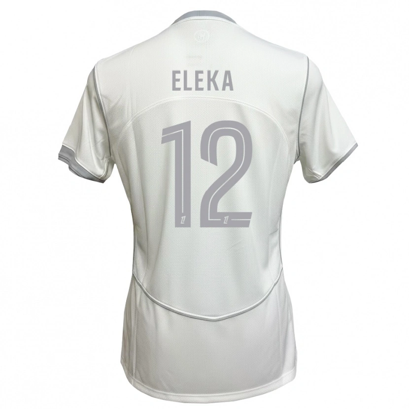 Danxen Damen Nathan Eleka #12 Weiß Grau Auswärtstrikot Trikot 2026/27 T-Shirt Schweiz