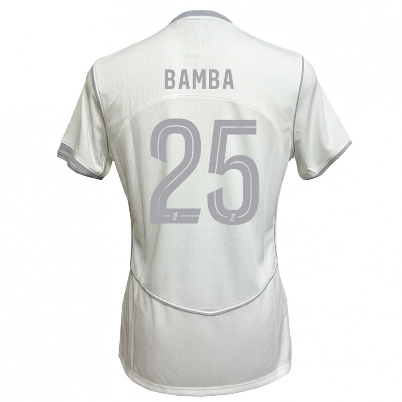 Danxen Damen Abdoulaye Bamba #25 Weiß Grau Auswärtstrikot Trikot 2026/27 T-Shirt Schweiz