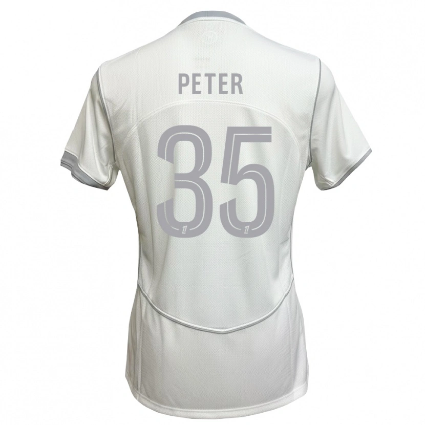 Danxen Damen Prosper Peter #35 Weiß Grau Auswärtstrikot Trikot 2026/27 T-Shirt Schweiz