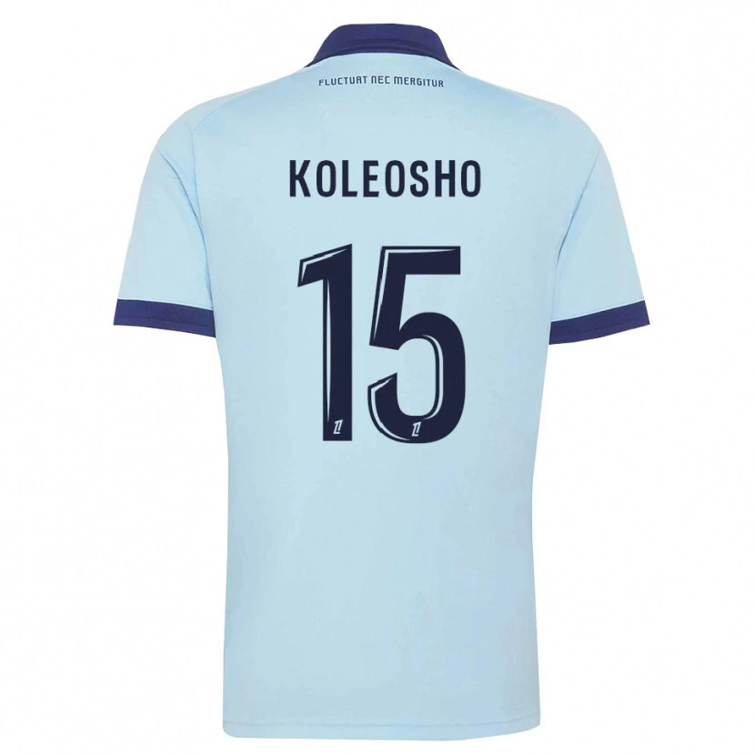 Danxen Damen Luca Koleosho #15 Kornblumenblau Schwarz Auswärtstrikot Trikot 2026/27 T-Shirt Schweiz