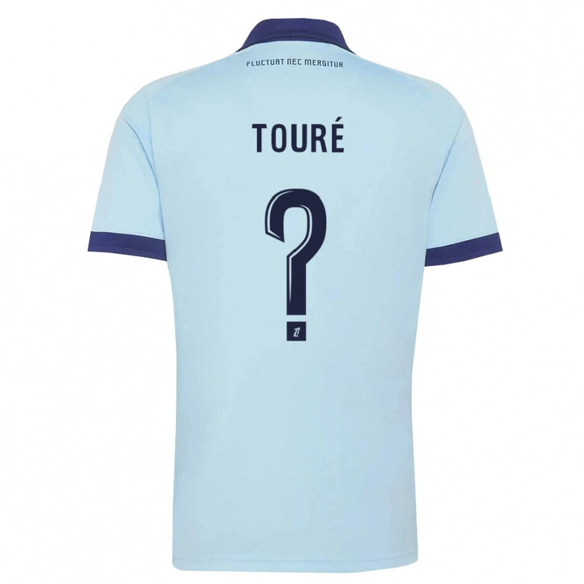 Danxen Damen Kaïs Touré #0 Kornblumenblau Schwarz Auswärtstrikot Trikot 2026/27 T-Shirt Schweiz