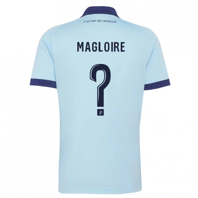 Danxen Damen Nathanaël Magloire #0 Kornblumenblau Schwarz Auswärtstrikot Trikot 2026/27 T-Shirt Schweiz