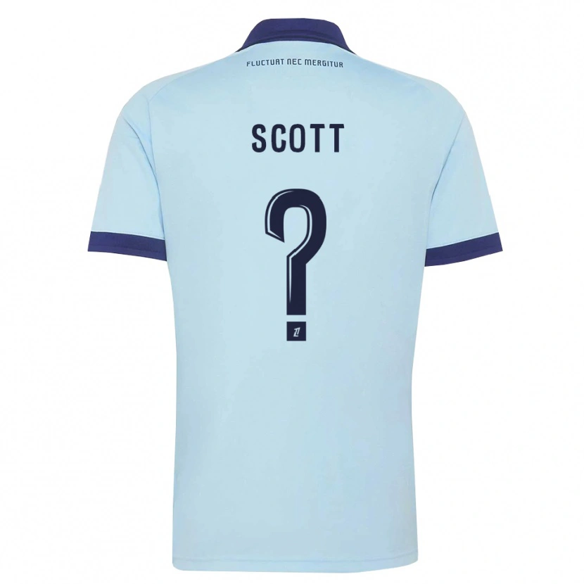 Danxen Damen Sheika Scott #0 Kornblumenblau Schwarz Auswärtstrikot Trikot 2026/27 T-Shirt Schweiz