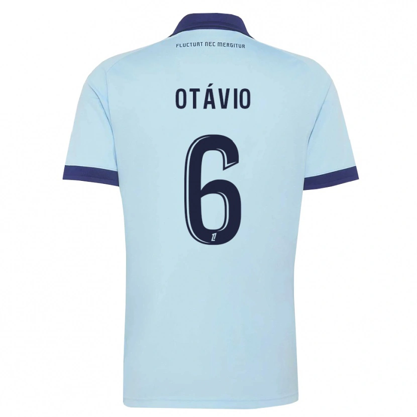 Danxen Damen Otávio Ataíde Da Silva #6 Kornblumenblau Schwarz Auswärtstrikot Trikot 2026/27 T-Shirt Schweiz