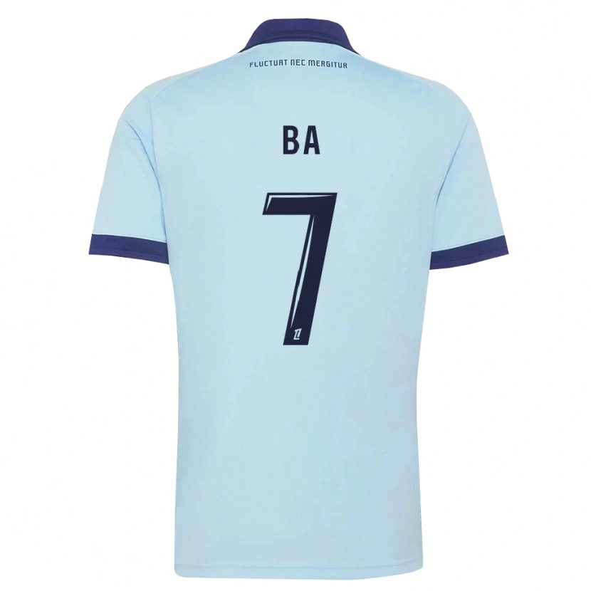 Danxen Damen Mohamed Ba #7 Kornblumenblau Schwarz Auswärtstrikot Trikot 2026/27 T-Shirt Schweiz