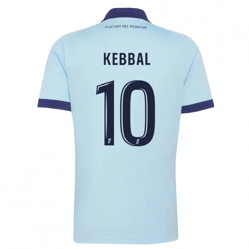 Danxen Damen Ilan Kebbal #10 Kornblumenblau Schwarz Auswärtstrikot Trikot 2026/27 T-Shirt Schweiz
