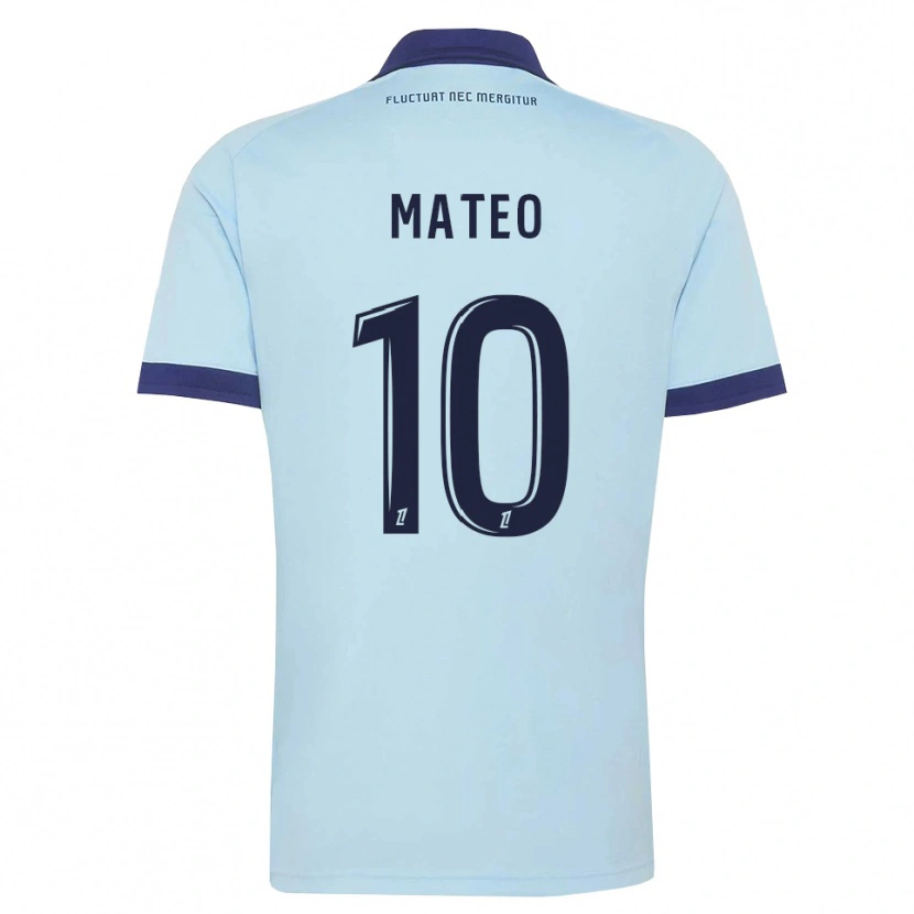 Danxen Damen Clara Mateo #10 Kornblumenblau Schwarz Auswärtstrikot Trikot 2026/27 T-Shirt Schweiz