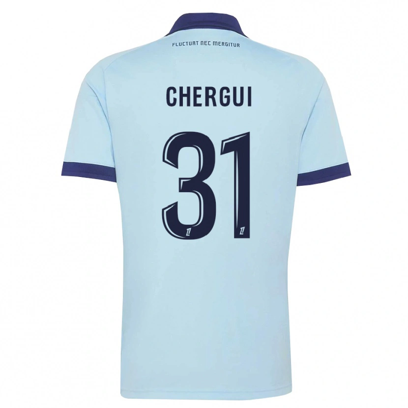 Danxen Damen Samir Chergui #31 Kornblumenblau Schwarz Auswärtstrikot Trikot 2026/27 T-Shirt Schweiz