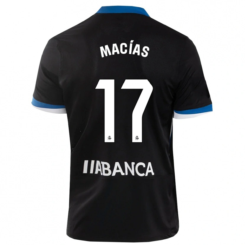 Danxen Damen Luisao Macías #17 Schwarz Blau Weiß Auswärtstrikot Trikot 2026/27 T-Shirt Schweiz