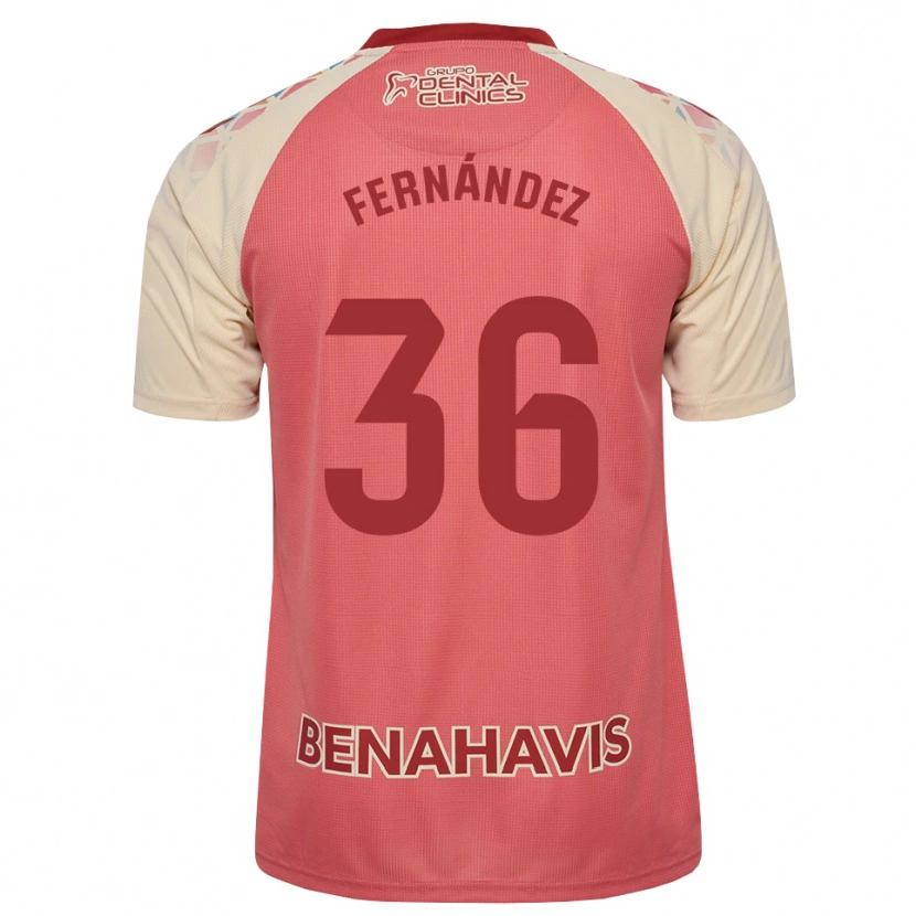 Danxen Damen Basti Fernández #36 Hellrosa Rot Blau Auswärtstrikot Trikot 2026/27 T-Shirt Schweiz