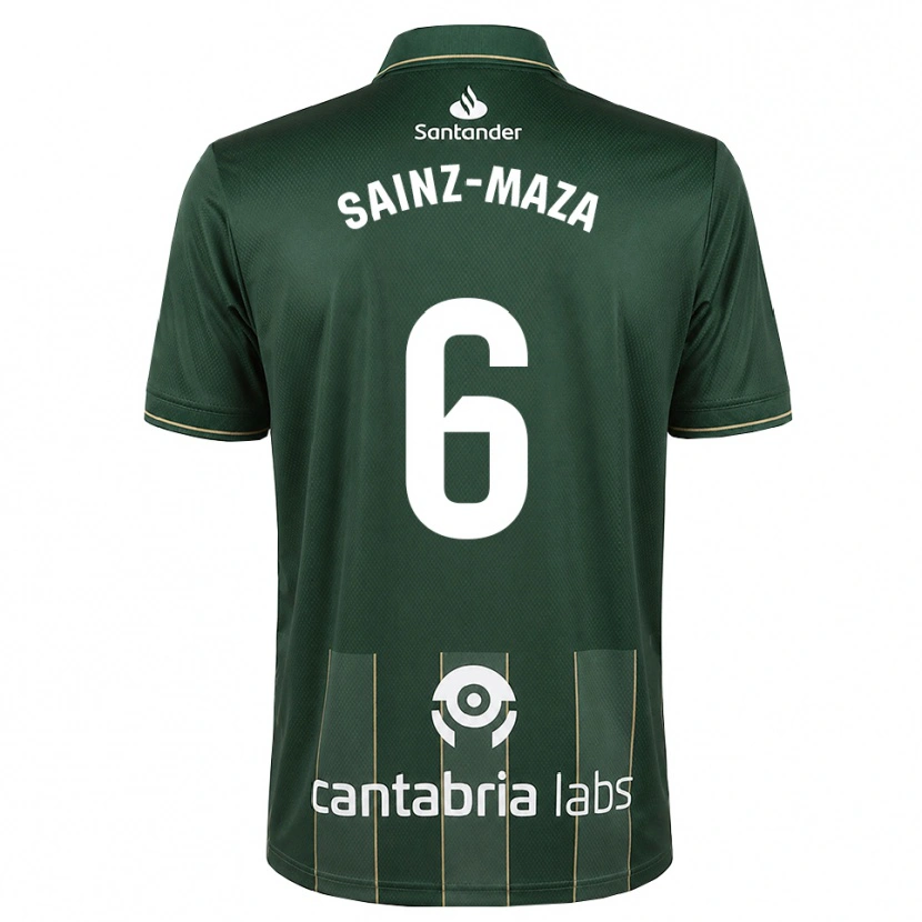 Danxen Damen Íñigo Sainz-Maza #6 Dunkelgrauweiß Auswärtstrikot Trikot 2026/27 T-Shirt Schweiz
