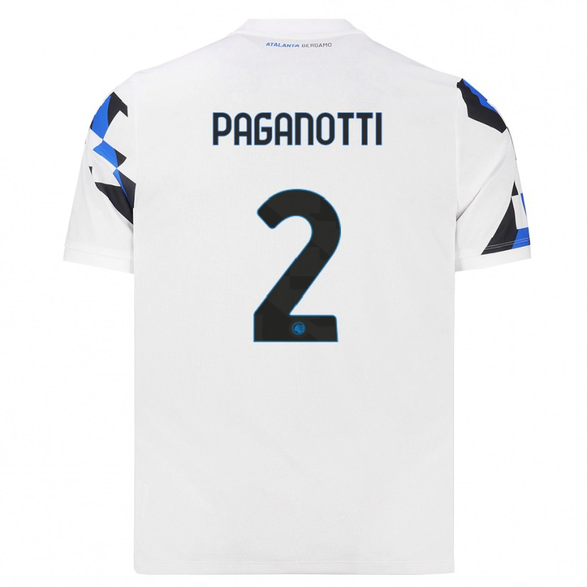 Danxen Damen Emanuele Paganotti #2 Weiß Rot Blau Auswärtstrikot Trikot 2026/27 T-Shirt Schweiz