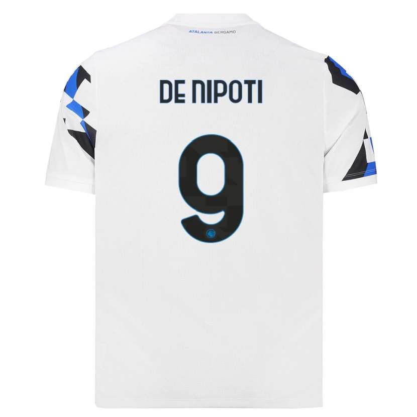 Danxen Damen Tommaso De Nipoti #9 Weiß Rot Blau Auswärtstrikot Trikot 2026/27 T-Shirt Schweiz