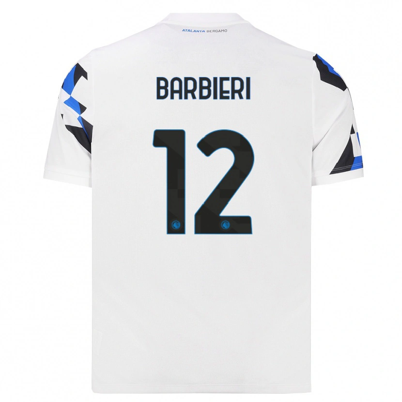 Danxen Damen Alessandro Barbieri #12 Weiß Rot Blau Auswärtstrikot Trikot 2026/27 T-Shirt Schweiz