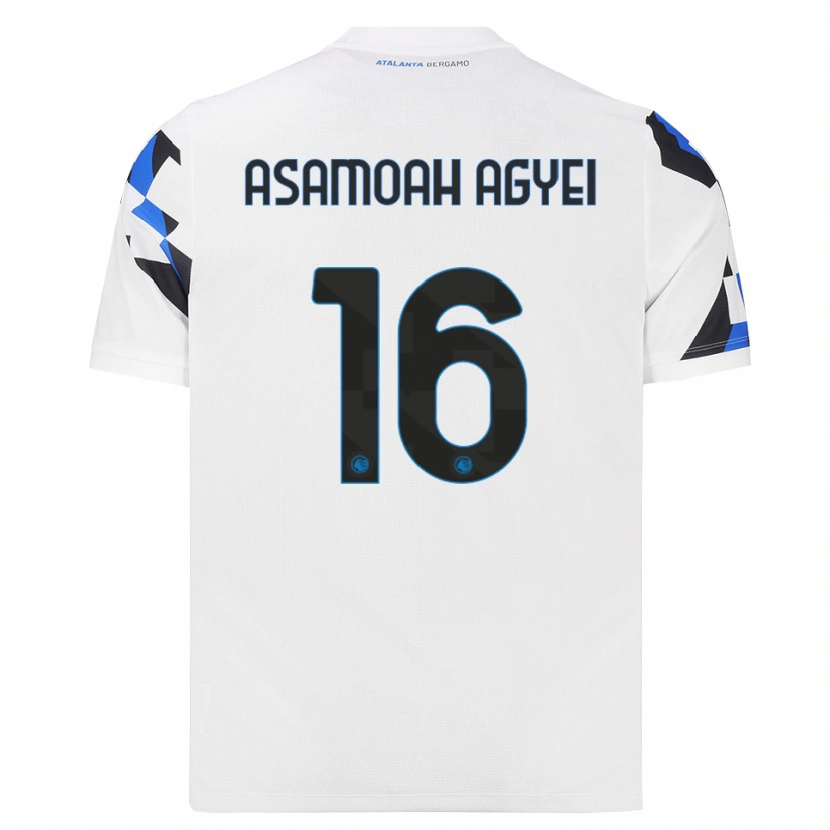 Danxen Damen Yaw Asamoah Agyei #16 Weiß Rot Blau Auswärtstrikot Trikot 2026/27 T-Shirt Schweiz