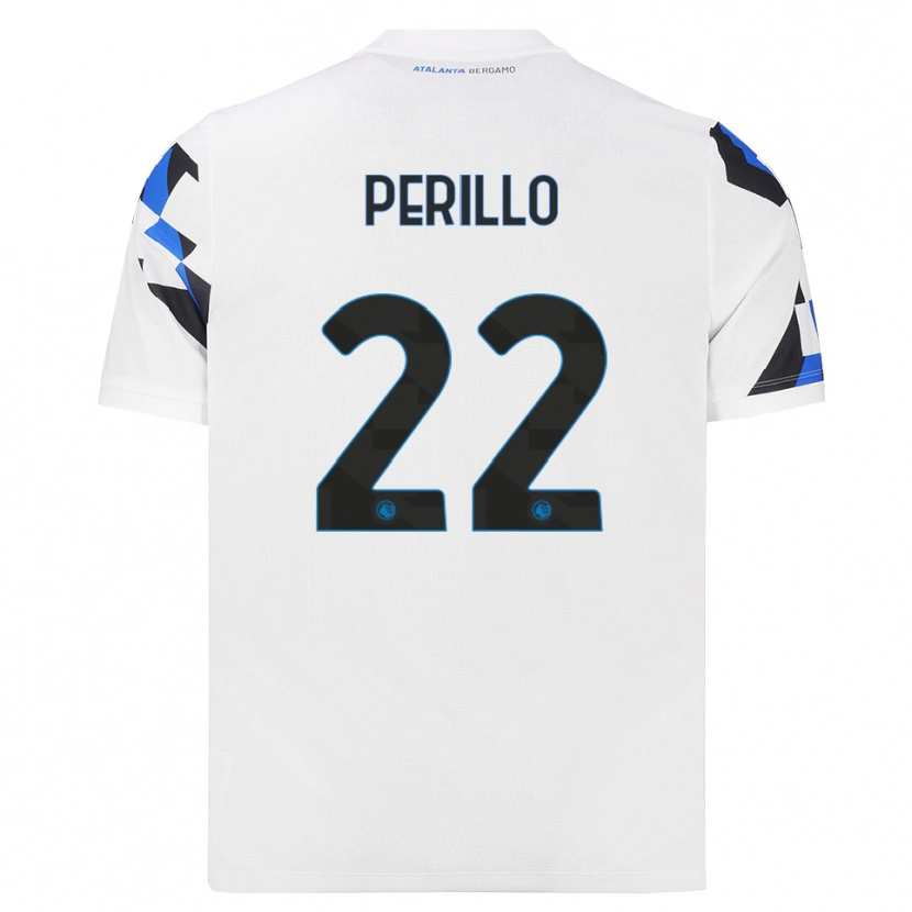 Danxen Damen Diego Perillo #22 Weiß Rot Blau Auswärtstrikot Trikot 2026/27 T-Shirt Schweiz