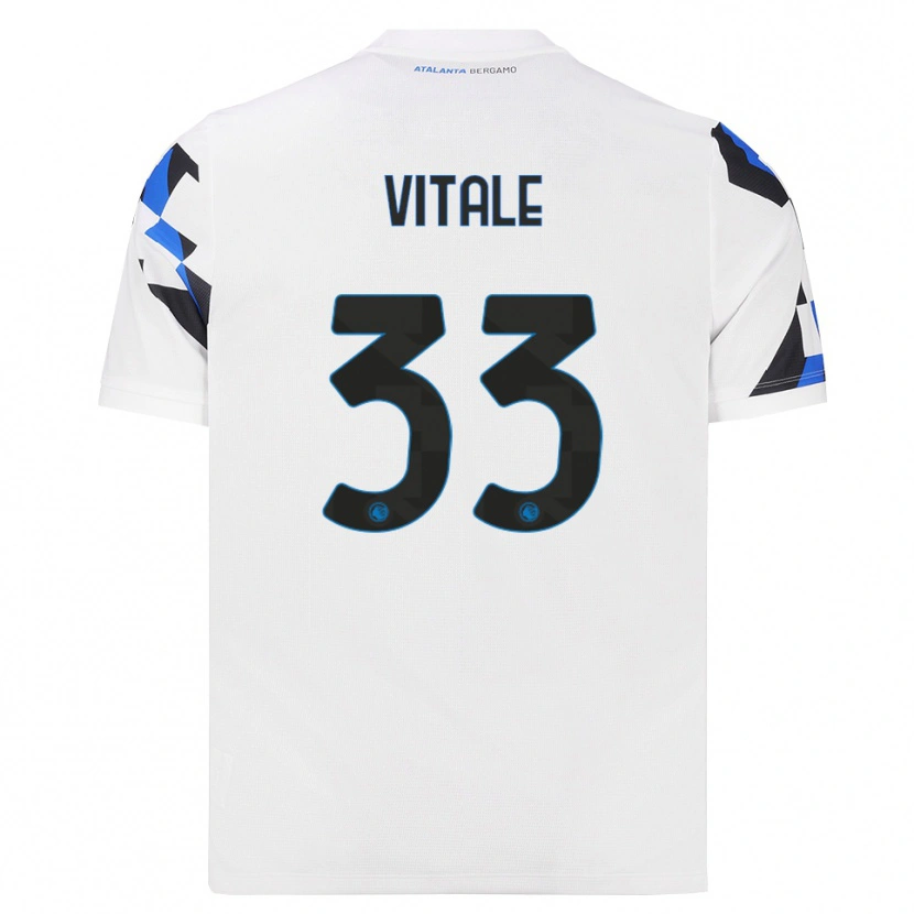 Danxen Damen Francesca Vitale #33 Weiß Rot Blau Auswärtstrikot Trikot 2026/27 T-Shirt Schweiz