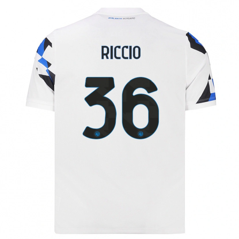Danxen Damen Lorenzo Riccio #36 Weiß Rot Blau Auswärtstrikot Trikot 2026/27 T-Shirt Schweiz