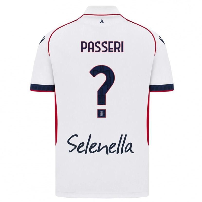 Danxen Damen Angela Passeri #0 Weiß Rot Königsblau Auswärtstrikot Trikot 2026/27 T-Shirt Schweiz