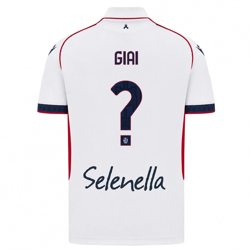 Danxen Damen Alice Giai #0 Weiß Rot Königsblau Auswärtstrikot Trikot 2026/27 T-Shirt Schweiz