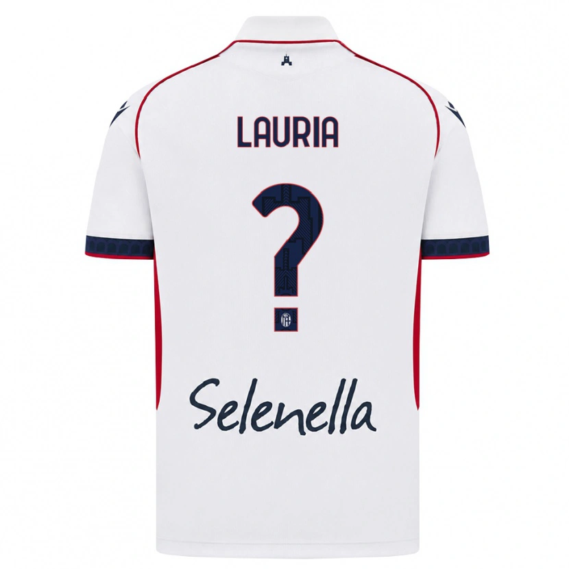Danxen Damen Nicole Lauria #0 Weiß Rot Königsblau Auswärtstrikot Trikot 2026/27 T-Shirt Schweiz