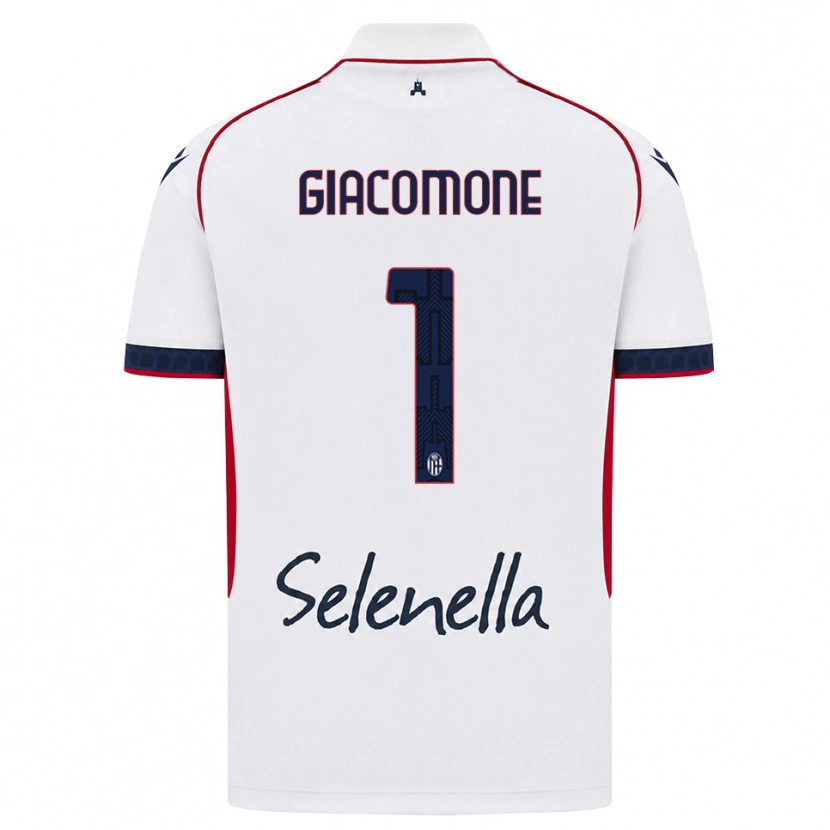 Danxen Damen Giacomo Giacomone #1 Weiß Rot Königsblau Auswärtstrikot Trikot 2026/27 T-Shirt Schweiz