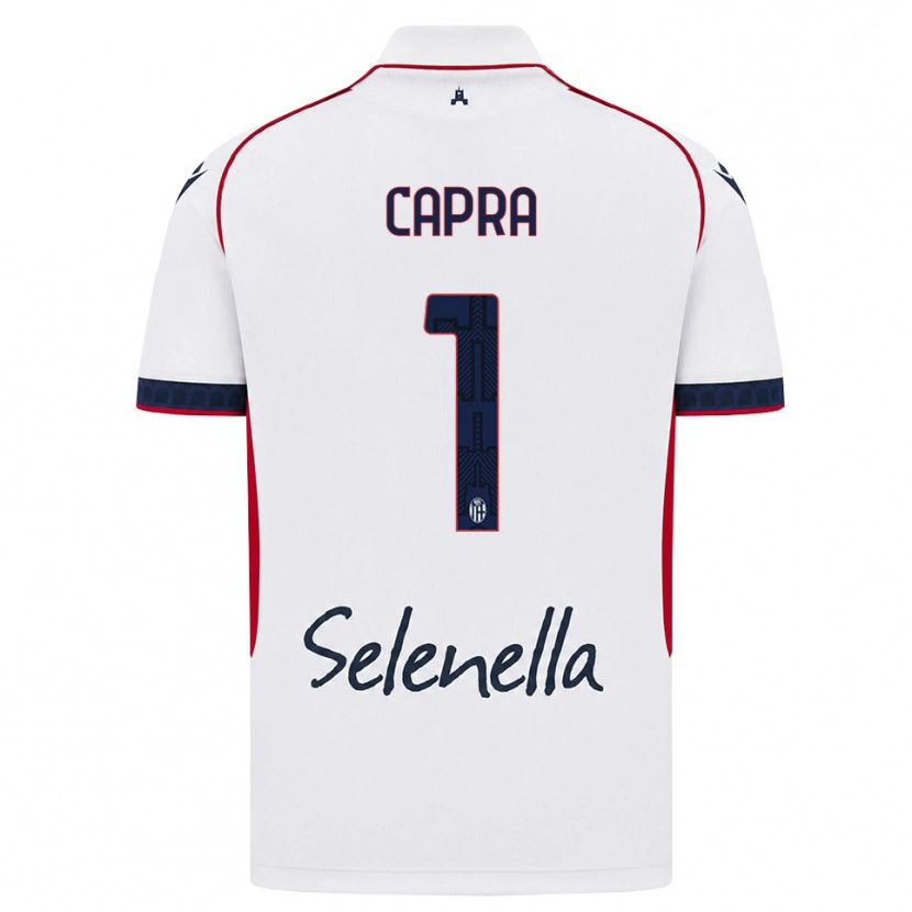 Danxen Damen Daniel Capra #1 Weiß Rot Königsblau Auswärtstrikot Trikot 2026/27 T-Shirt Schweiz