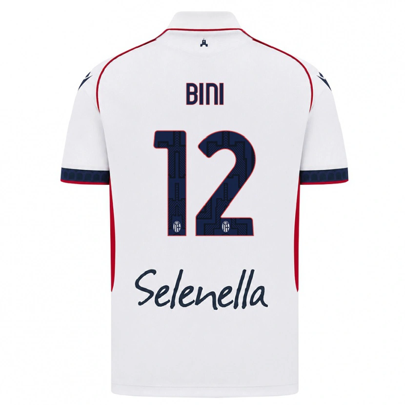 Danxen Damen Cesare Bini #12 Weiß Rot Königsblau Auswärtstrikot Trikot 2026/27 T-Shirt Schweiz