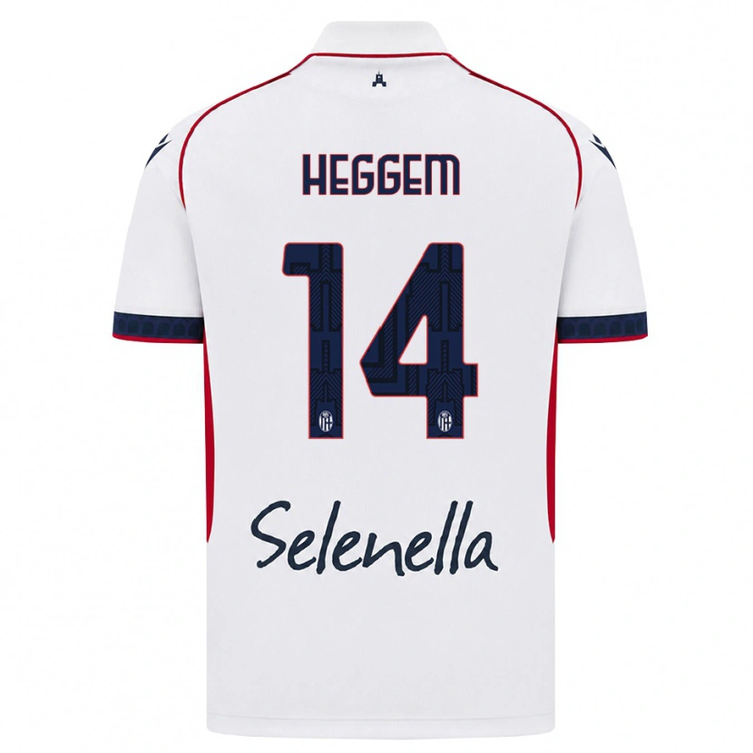 Danxen Damen Torbjørn Heggem #14 Weiß Rot Königsblau Auswärtstrikot Trikot 2026/27 T-Shirt Schweiz