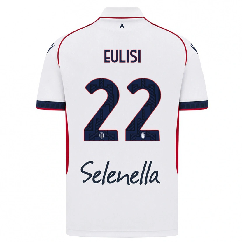 Danxen Damen Gabriele Eulisi #22 Weiß Rot Königsblau Auswärtstrikot Trikot 2026/27 T-Shirt Schweiz